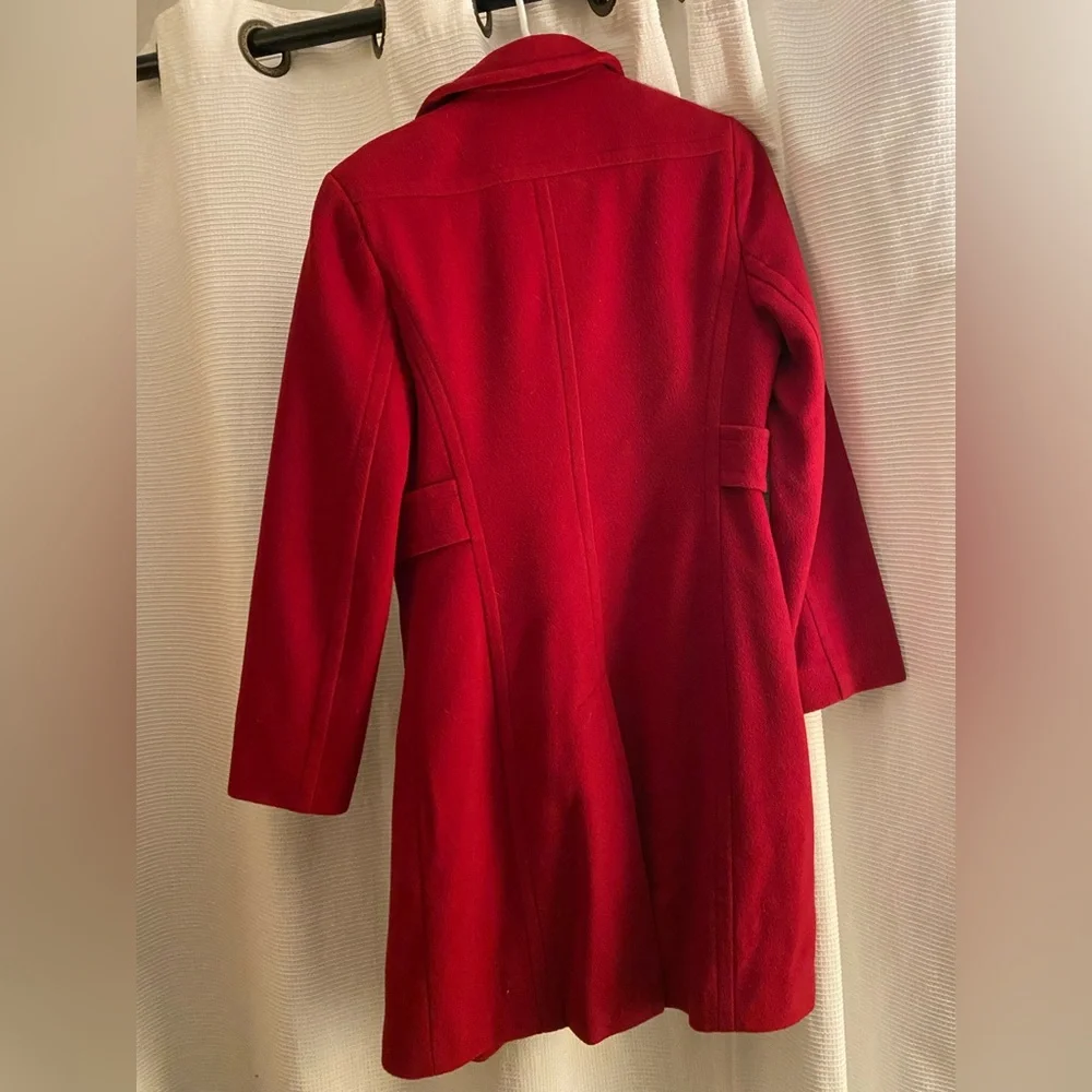 Larry Levine Coat Red - Picture 2 of 3